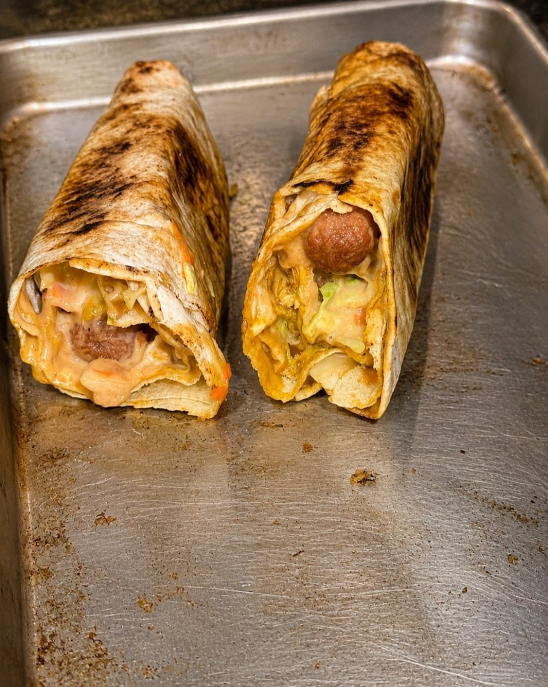 Chicken and 1 Sausage Shawarma